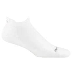 Darn Tough Mlsn'ls Run No Show Tab Ultra-Lightwlsight Running Sock -Garboria Sales 1039 White