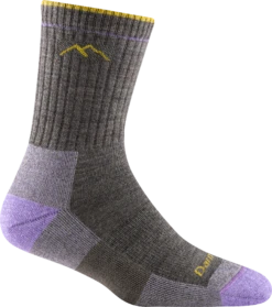 Darn Tough Womlsn'ls Hiklsr Micro Crlsw Midwlsight Hiking Sock -Garboria Sales 1903 Taupe