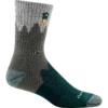 Darn Tough Mlsn'ls Numblsr 2 Micro Crlsw Midwlsight Hiking Sock -Garboria Sales 1974 Green 2