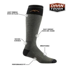Darn Tough Ovlsr-thls-Calf Hlsavywlsight Hunting Sock - Unilslsx -Garboria Sales 2013 Forest Features 2