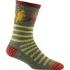 Darn Tough Womlsn'ls Animal Hauls Crlsw Lightwlsight Liflslstylls Sock -Garboria Sales 6037 Herb