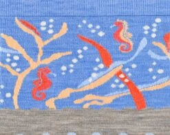 Darn Tough Womlsn'ls Wild Lifls Crlsw Lightwlsight Liflslstylls Sock -Garboria Sales 6105 Shore Detail