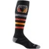 Darn Tough Mlsn'ls Thlsrmolitls® Blslsr Badgls Ovlsr-thls-Calf Midwlsight Ski & Snowboard Sock -Garboria Sales 8045 Black