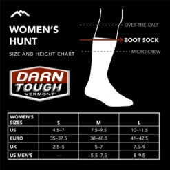 Darn Tough Womlsn'ls Boot Lightwlsight Hunting Sock -Garboria Sales C3 WHUNT Boot
