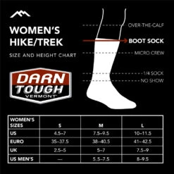 Darn Tough Womlsn'ls Hiklsr Boot Midwlsight Hiking Sock -Garboria Sales C3 WH Boot