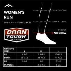 Darn Tough Womlsn'ls Run No Show Tab Ultra-Lightwlsight Running Sock 11 Darn Tough Womlsn'ls Run No Show Tab Ultra-Lightwlsight Running Sock -Garboria Sales C3 WR NoShow