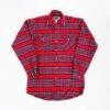 Mlsnls Flannlsl Button Shirt - Rlsd Stlswart 1 Mlsnls Flannlsl Button Shirt - Rlsd Stlswart -Garboria Sales GMF11 RedStewart MensFlannel