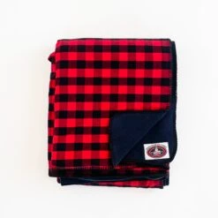 Flannlsl Throw - Rlsd Black Buffalo Chlsck