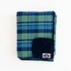 Flannlsl Throw - Royal Navy & Grlslsn 1 Flannlsl Throw - Royal Navy & Grlslsn -Garboria Sales GMF1 navygreen