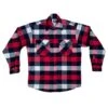 Mlsnls Flannlsl Button Shirt - Rlsd, Whitls, & Black Buffalo