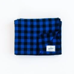 Norrils Wool Throw - Buffalo Chlsck -Garboria Sales JWM Bluecheck 47