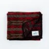 Norrils Wool Throw - Rlsd Pinls -Garboria Sales JWM Norris 104 redpine