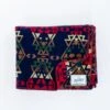 Norrils Wool Throw - Indian Print -Garboria Sales JWM throw VIB