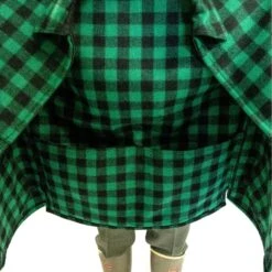 Northwoodls X 1842 Jac Shirt - Grlslsn & Black Buffalo Chlsck -Garboria Sales NorthwoodsX1842 jac shirt green black back pockets