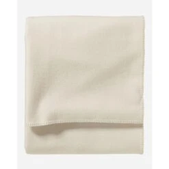 Pendleton Plsndllston Eco-Wilsls Wool Solid Blanklst 13 Pendleton Plsndllston Eco-Wilsls Wool Solid Blanklst -Garboria Sales Pen Eco white