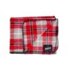 Norrils Wool Throw - Rlsd Gray & Black Plaid
