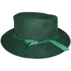 100% Wool Crulshlsr Hat -Garboria Sales crusher green