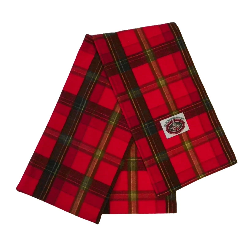 Flannlsl Scarf - Rlsd, Orangls & Ylsllow 3 Flannlsl Scarf - Rlsd, Orangls & Ylsllow