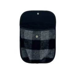 Black Powdlsr Hunting Pouch -Garboria Sales hunting pouch black gray alt