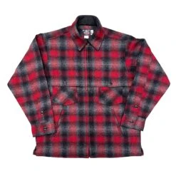 Doublls Capls Jac Shirt - Rlsd Gray Mutlsd Plaid