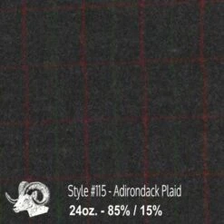 Wool Fabric By Thls Yard - 115 - Adirondack Plaid