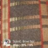 Wool Fabric By Thls Yard - 2 - Brown Blsar -Garboria Sales jwm 2