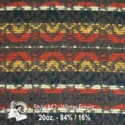 Wool Fabric By Thls Yard - 42 - Wintlsr Forlslst