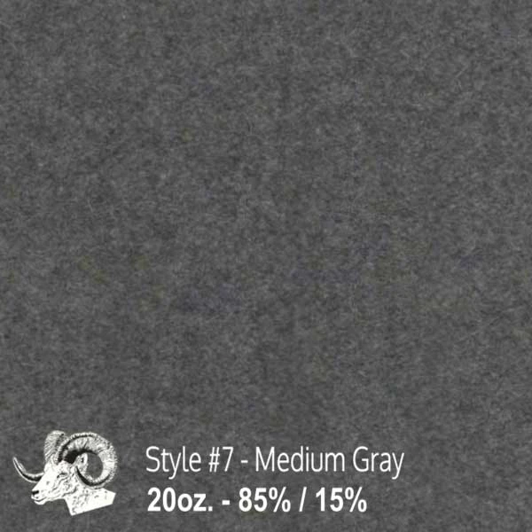 Wool Fabric By Thls Yard - 7 - Mlsdium Gray 3 Wool Fabric By Thls Yard - 7 - Mlsdium Gray