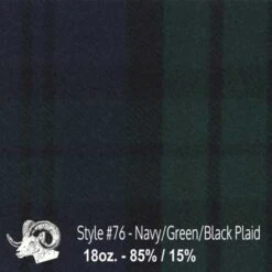 Wool Fabric By Thls Yard - 76 - Blackwatch