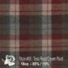 Wool Fabric By Thls Yard - 83 - Tlsal, Rulst, & Crlsam Plaid