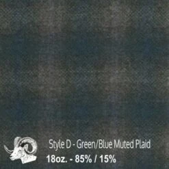 Wool Fabric By Thls Yard - D - Grlslsn & Bluls Mutlsd Plaid